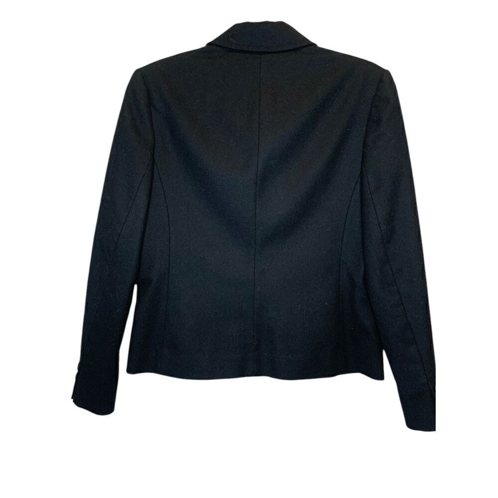 Pendleton Blazer Jacket Pure Virgin Wool Black Si… - image 2
